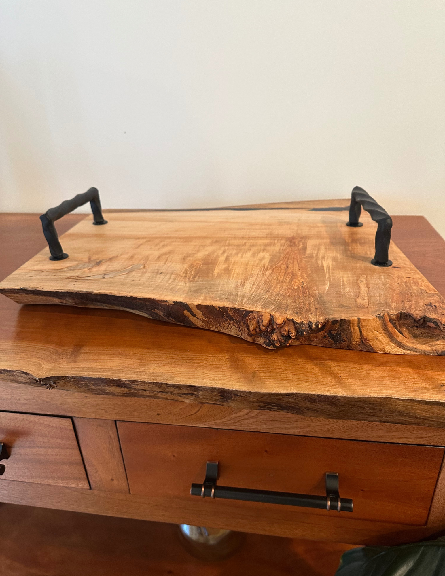 Blue Streakin' in Ambrosia Maple Charcuterie Board