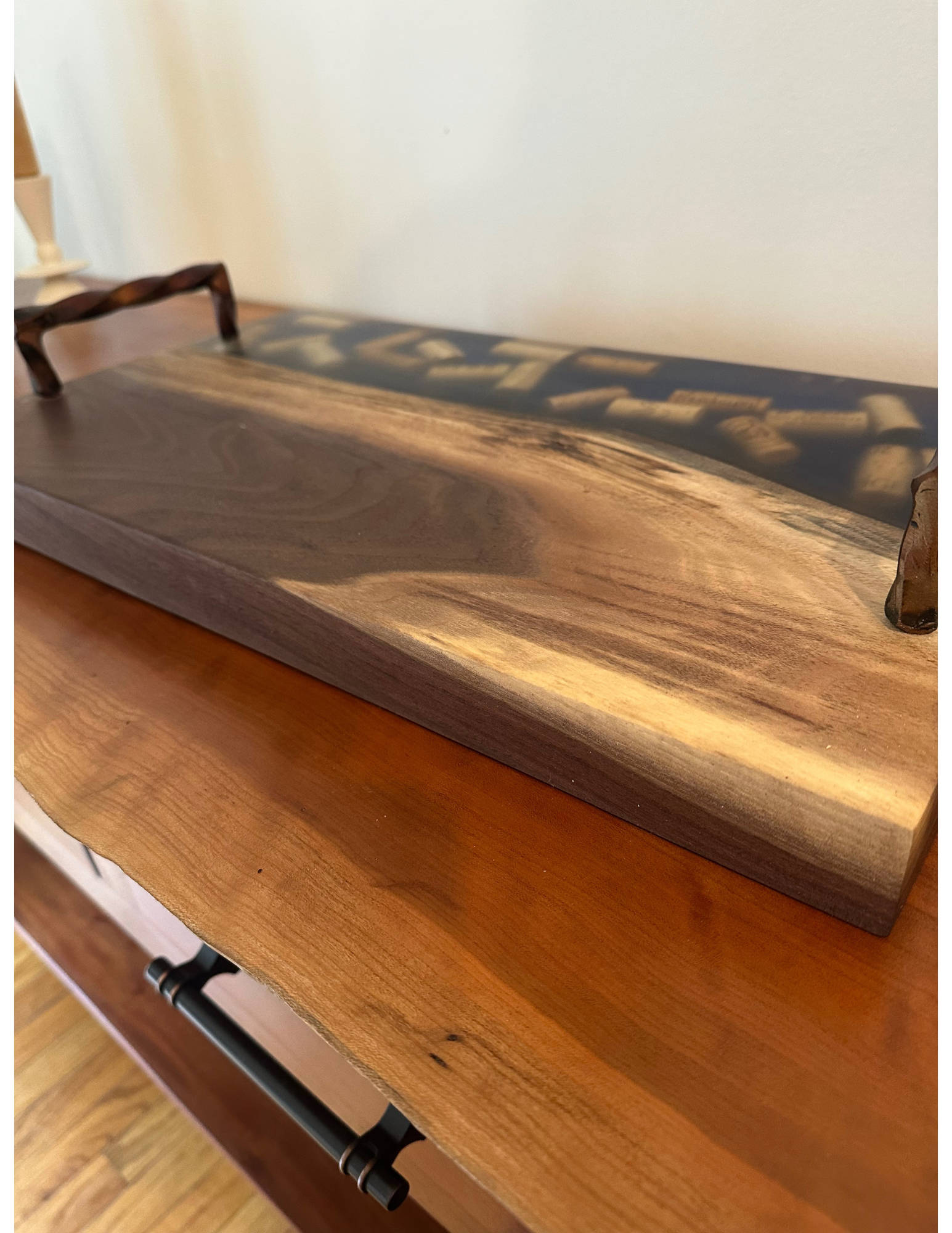 Floating on the River with Corks Charcuterie Board