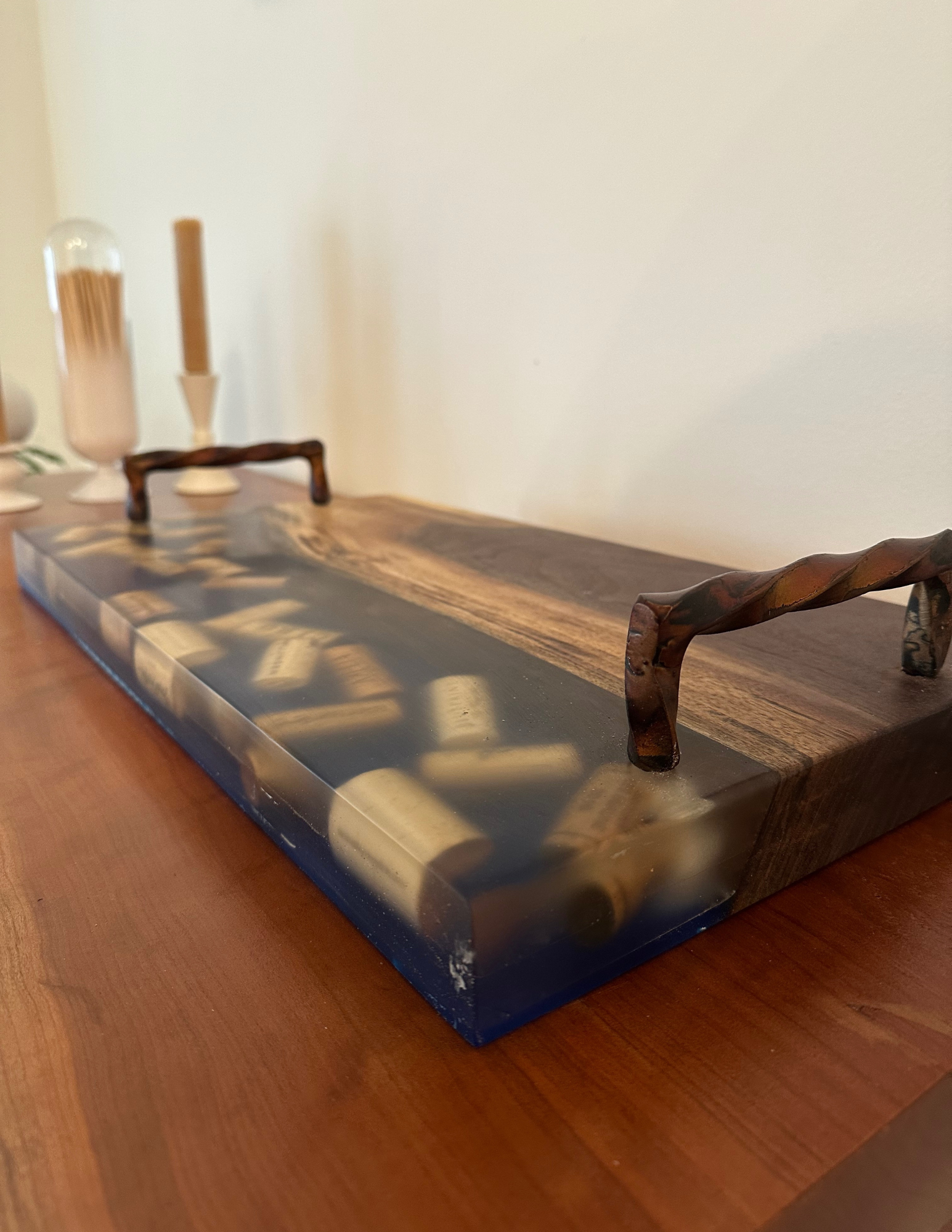 Floating on the River with Corks Charcuterie Board